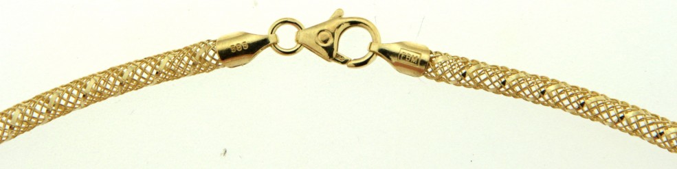 Collier Geflecht Kettenbreite 3mm
