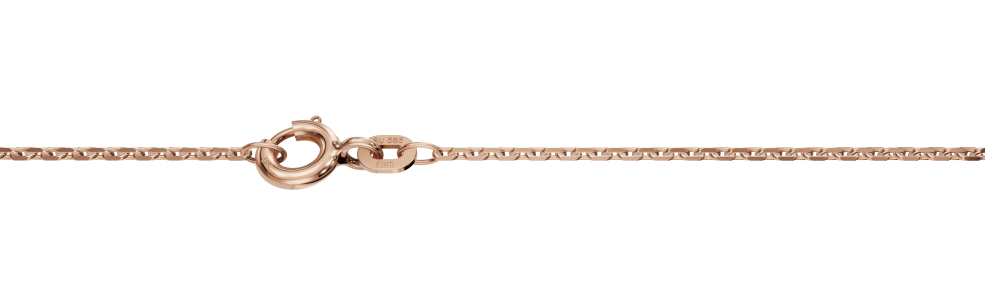 Collier Anker diamantiert Kettenbreite 1.3mm
