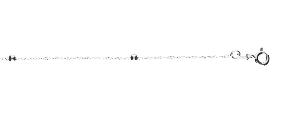 Collier mit Zwischenöse Singapur