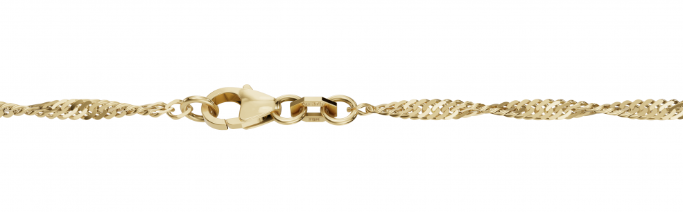 Collier Singapur Kettenbreite 2.2mm