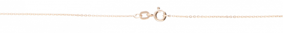 Necklace Anchor flat chain width 1mm