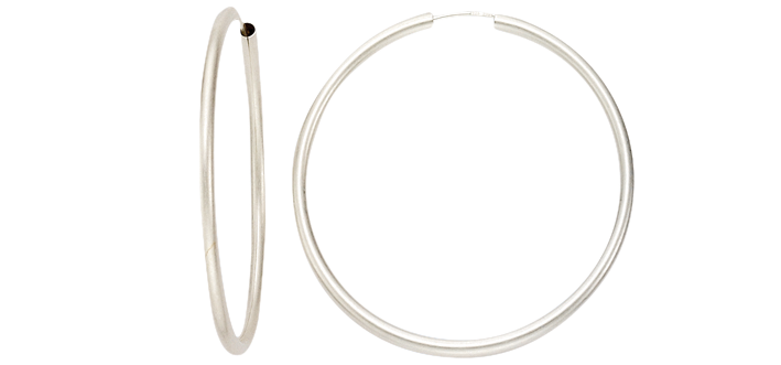 Earring ear hoops 2,5 mm