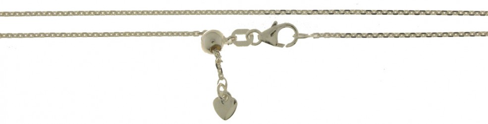 Necklace Anchor diamond cut chain width 1.3mm