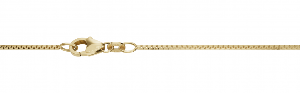 Necklace Box chain chain width 0.9mm