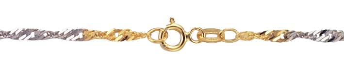Collier Singapur Kettenbreite 2.4mm