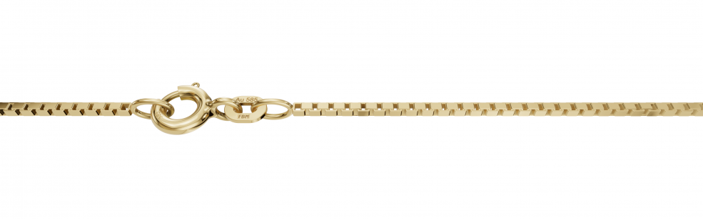 Necklace Box chain chain width 1.2mm
