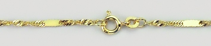 Collier Singapur Kettenbreite 2mm
