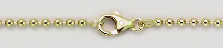 Collier Kugelkette Kettenbreite 2.5mm