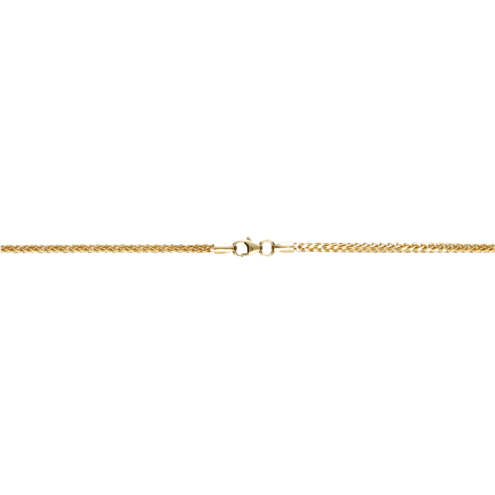Necklace Wheat chain chain width 2mm