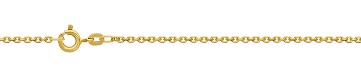 Collier Anker diamantiert Kettenbreite 1.7mm