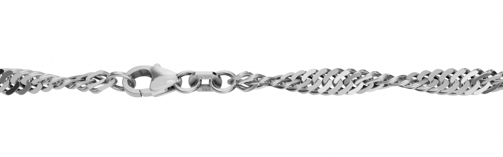 Collier Singapur Kettenbreite 3.8mm