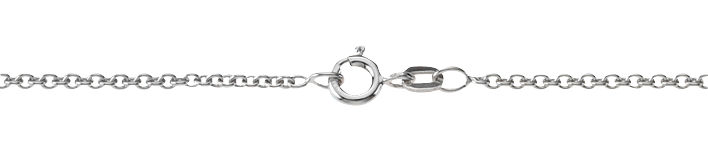 Bracelet Anchor round chain width 2mm