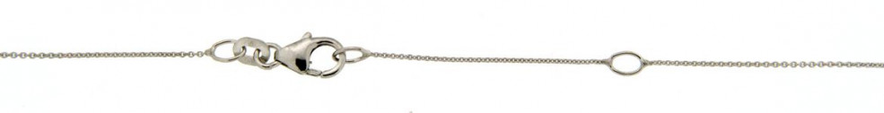 Necklace incl.loop Anchor round chain width 0.8mm