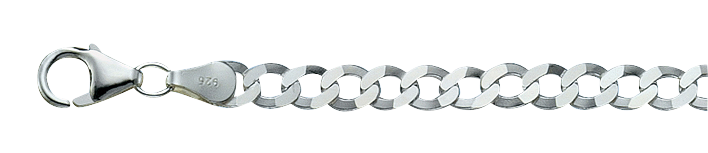 Necklace Curb Chain chain width 4.5mm