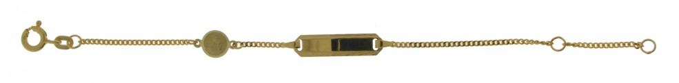 Id-Bracelet Curb chain chain width 1.4mm