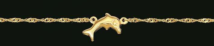 Fusskette Singapur Kettenbreite 1.2mm