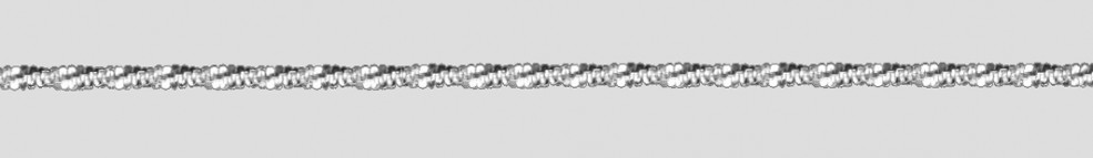 Collier Criss-cross-Kette Kettenbreite 1.8mm