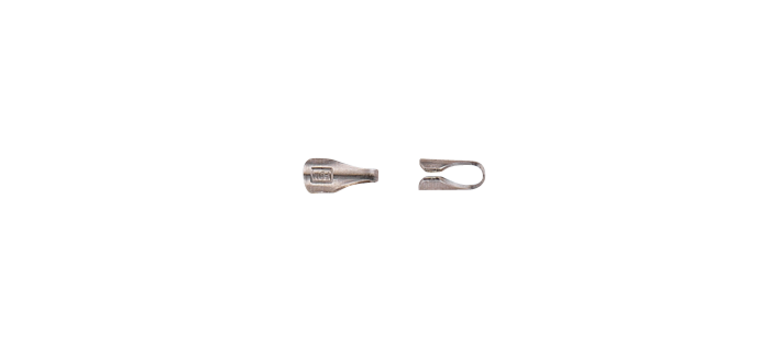 Parts End-cap round chain width 2.3mm