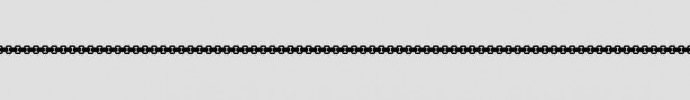 Necklace incl.loop Box chain chain width 0.9mm
