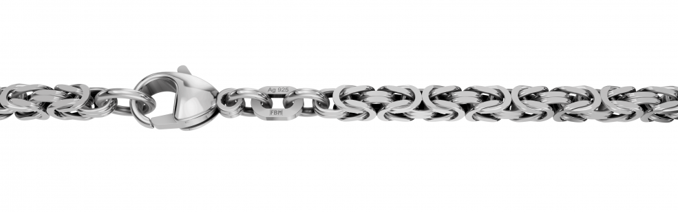 Necklace Byzantine chain chain width 2.8mm
