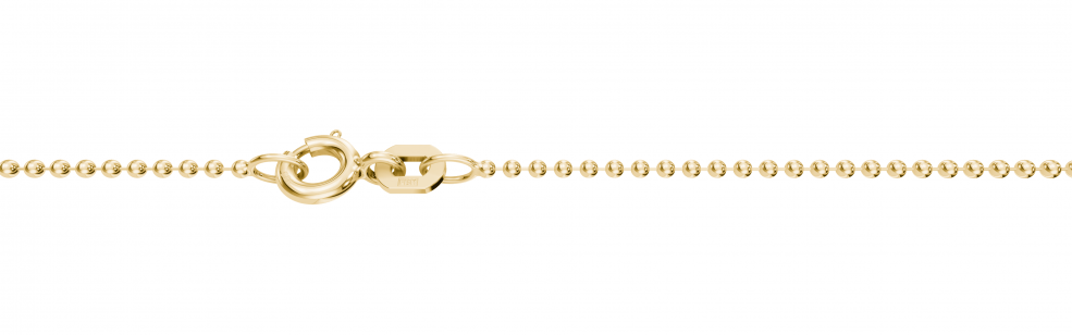 Collier Kugelkette Kettenbreite 1.2mm