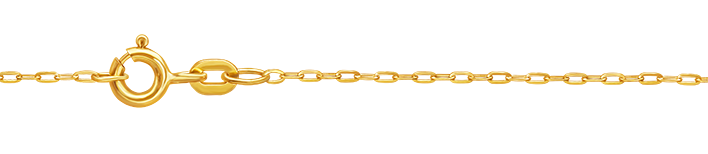 Collier Anker flach Kettenbreite 1.1mm