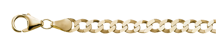 Bracelet Curb Chain chain width 4.5mm