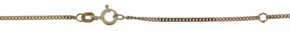 Necklace incl.loop Curb chain chain width 1.7mm