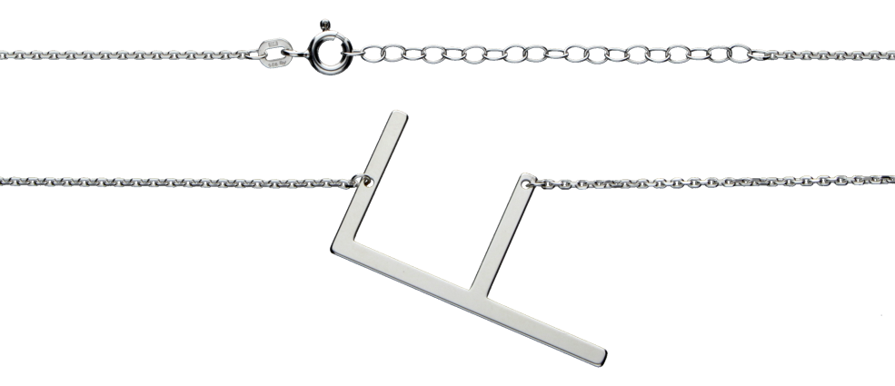 Collier Anker diamantiert