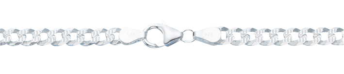 Bracelet Curb chain chain width 5mm