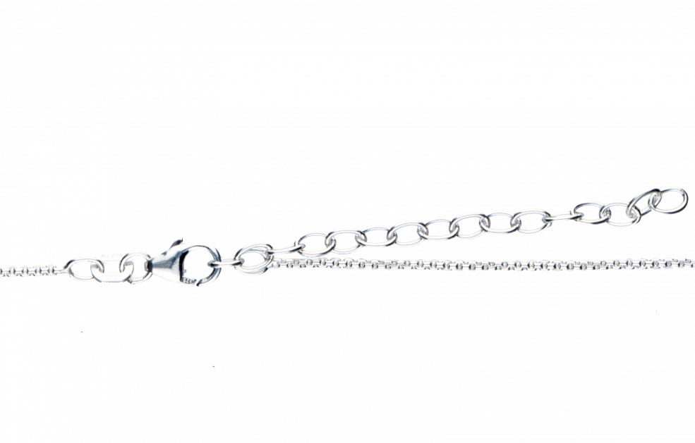 Necklace Round box chain chain width 1.2mm
