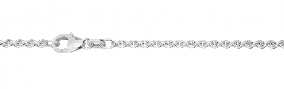 Collier Anker rund Kettenbreite 2.4mm