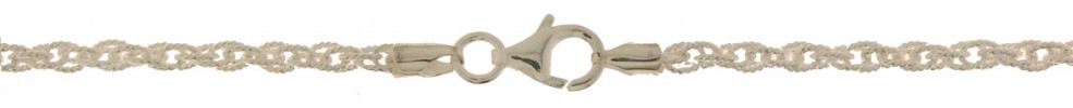 Collier Doppelanker Kettenbreite 3mm