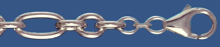 Collier Anker-Figaro Kettenbreite 7.2mm