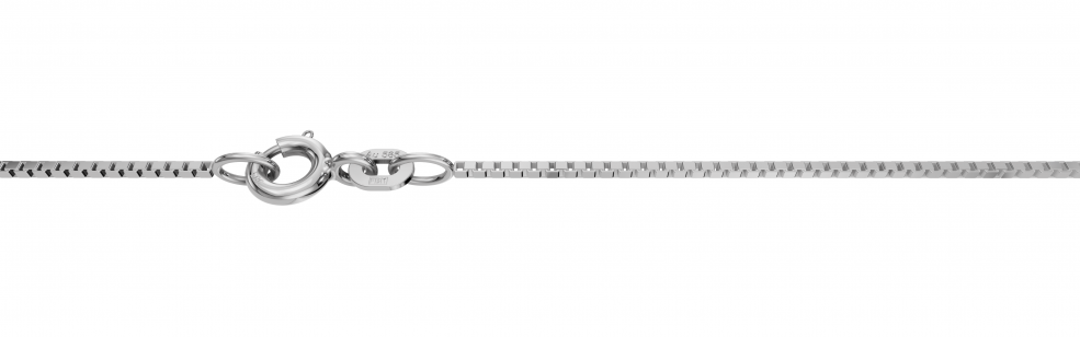 Necklace Box chain chain width 0.9mm