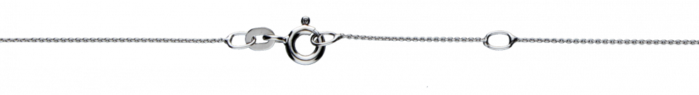 Necklace incl.loop Anchor round chain width 0.8mm