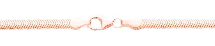 Armband Schlange oval Kettenbreite 4.2mm