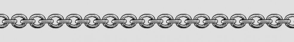 Bracelet Anchor round chain width 4.7mm