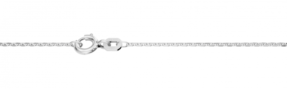Collier Anker diamantiert Kettenbreite 1.3mm