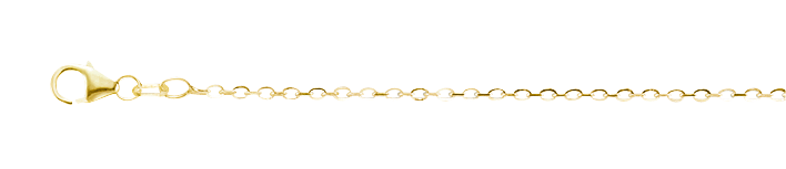 Collier Anker diamantiert Kettenbreite 1.35mm