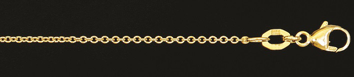 Collier Anker rund Kettenbreite 1.3mm