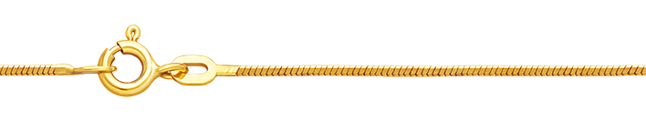 Collier Schlange diamantiert Kettenbreite 0.9mm