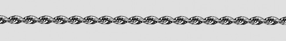 Collier Kordel massiv Kettenbreite 2.7mm