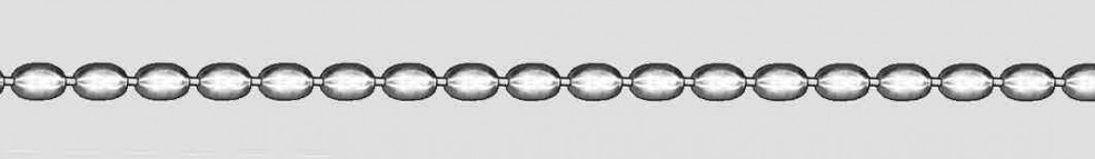 Collier Oliven-Kette Kettenbreite 2.9mm