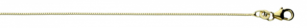 Necklace Box chain chain width 0.7mm