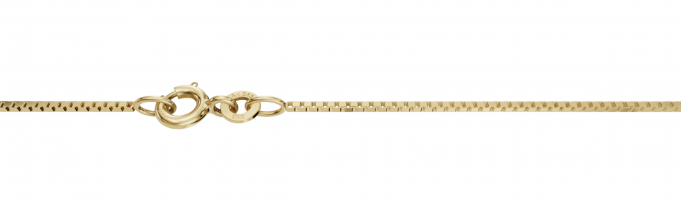 Necklace Box chain chain width 0.9mm