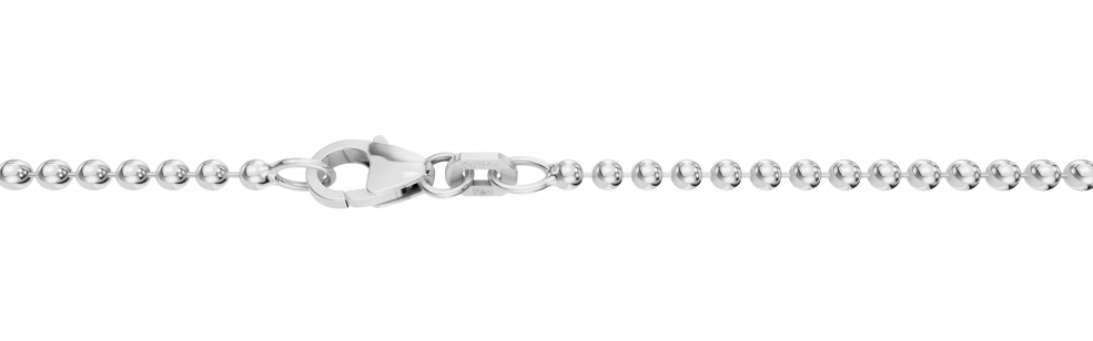Collier Kugelkette Kettenbreite 2mm