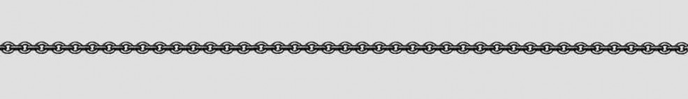 Necklace incl.loop Anchor round chain width 1.5mm