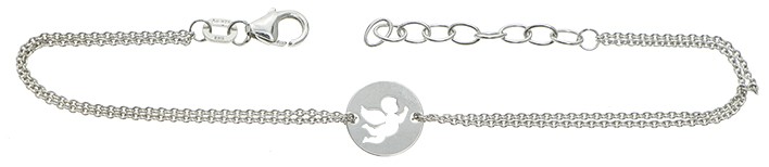 Bracelet Anchor round chain width 1.1mm