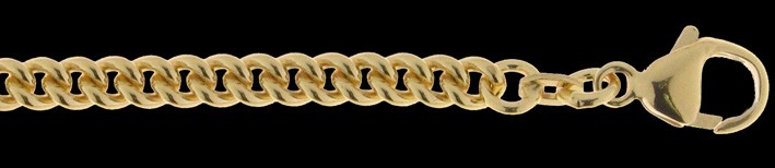 Armband Panzer rund Kettenbreite 4.2mm